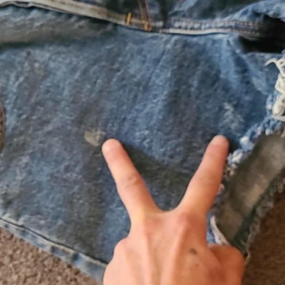 Levis Premium Ribcage Shorts - Picture 5 of 15